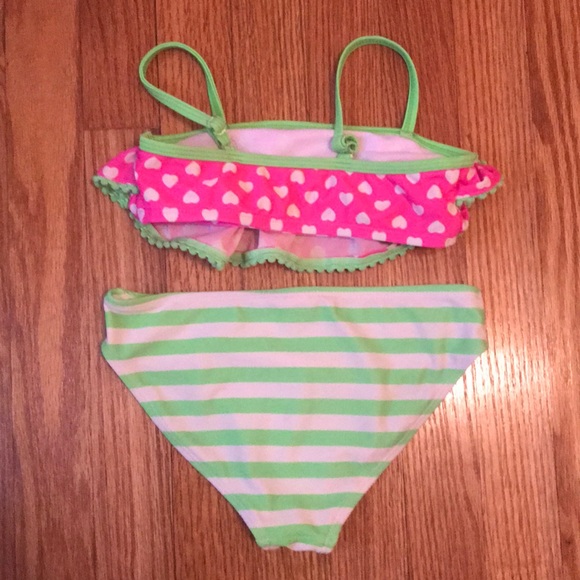 J. Khaki Girls Size 6 Polka Dot Bikini EUC! - Picture 6 of 8